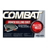 Combat Roach Killing Bait Stations for Small Roaches, Kills Roaches and Eggs, 12 Count