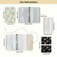 thumbnail image 3 of Multipurpose Knitting Needle Organiser Circular Needle Bag with 12 Zippered Binder Pocket for Knitting Sewing Project, 3 of 8