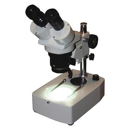 DM-Dual Mag Stereoscope 10X/30X on dual LED light stand