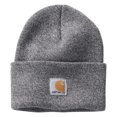 thumbnail image 1 of Gorro tejido Carhartt CB8983 para niños, gris claro/gris oscuro, 1 of 1