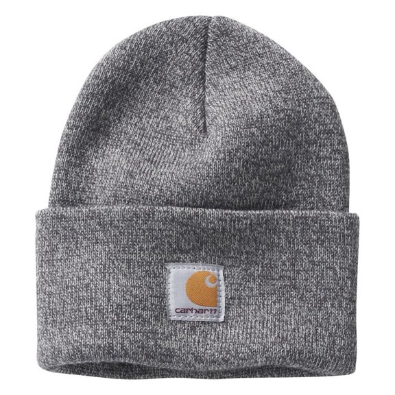 Gorro tejido Carhartt CB8983 para niños, gris claro/gris oscuro