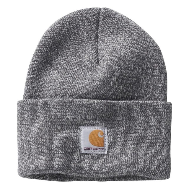 Gorro tejido Carhartt CB8983 para niños, gris claro/gris oscuro