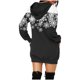 thumbnail image 1 of WILLBEST Sudaderas para Mujer, Vestido de Navidad, Vestido de Noche para Mujer, Sudadera Navideña de Moda con Capucha y Bolsillo Tipo Bolso, Sudadera Estampada, Falda de Moda XX-Grande, 1 of 4
