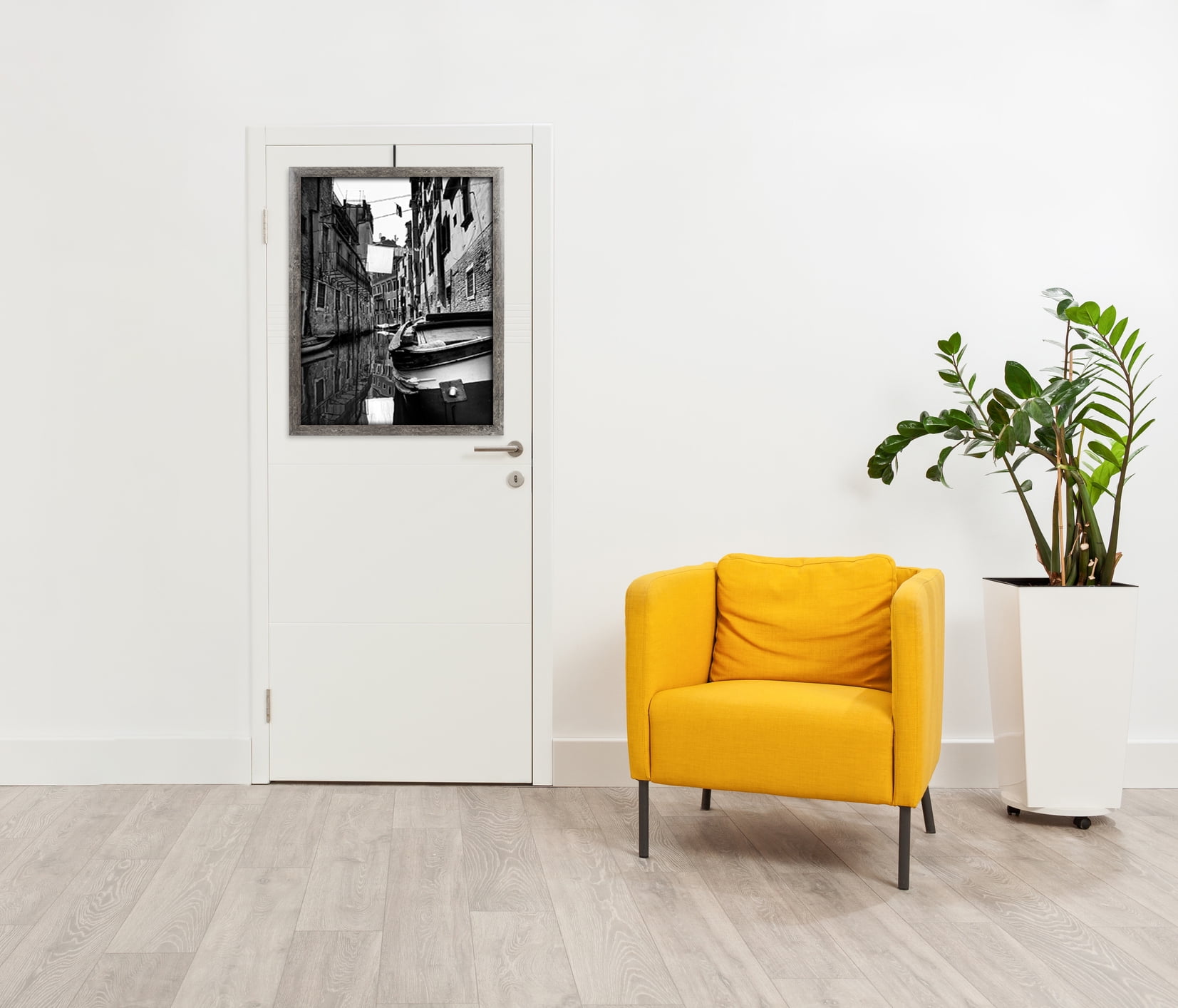 Mainstays – 24x36 Picture Frame – Rustic Gray Museum Profile Wall Photo Frame