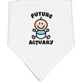 thumbnail image 2 of Inktastic Future Actuary Baby Bandana Bib, 2 of 4