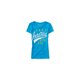 thumbnail image 1 of Aeropostale - Camiseta con adornos de purpurina para mujer, azul, extra pequeña Aeropostale Camiseta adornada, 1 of 1