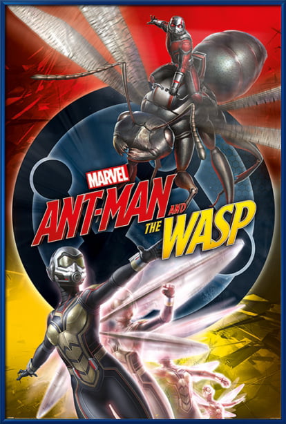 Superhero Movie Marvel Comics Wall Art Canvas Pictures Ant-Man And Wasp 