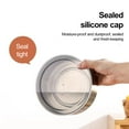 thumbnail image 6 of Sunjoy Tech 5Pcs Food Storage Box Stainless Steel Food Containers with Leak-Proof Lids Reusable Crisper Box Bowl for Home, 6 of 7