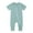 Mint Green, variant on Baby Rompers Boy Footless Pajamas Zipper Short Sleeve Sleeper Jumpsuit Body Suit Baby Bodysuits 0-3 Months