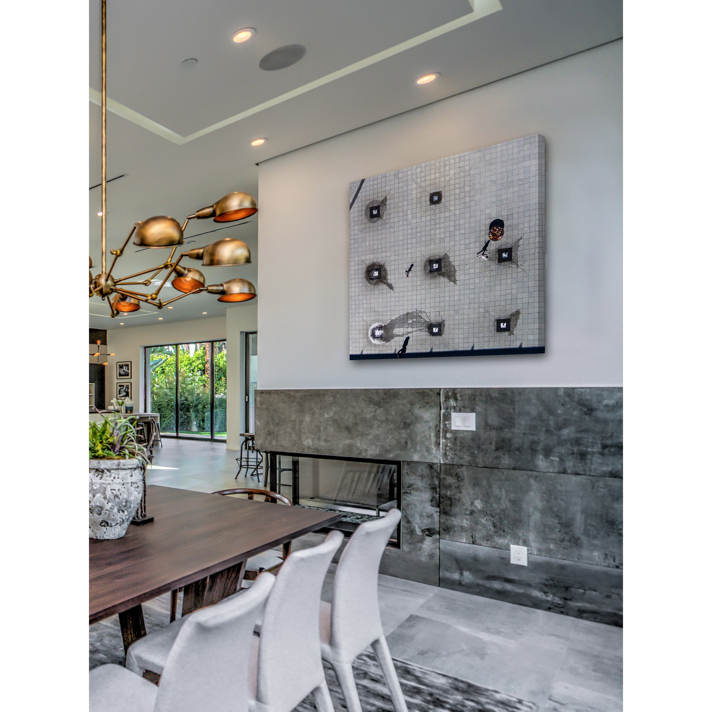 Marmont Hill "Deception" by Karolis Janulis Painting Print on Wrapped Canvas