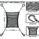 thumbnail image 3 of 3-layer Car Mesh Organizer Seat Back Net Bag Barrier Of Backseat Pet Kids, 3 of 4