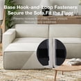 thumbnail image 4 of Novilla Modular Sectional Sofa, No Assembly Cloud Sectional Couch with Smarts Coil® Support, Chenille Fabric Sectional Sofa, Boneless Couch for Living Room Apartment, Beige (Ottoman), 4 of 13