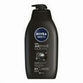 thumbnail image 1 of NIVEA MEN Active Clean Body Wash | 3-in-1 Men Shower Gel (Body, Face & Hair), 887mL, 1 of 2