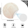 thumbnail image 5 of Pink Marble Pattern Placemats Round Table Mats Non-Slip Washable Heat Resistant Kitchen Place Mat for Home Dining Coffee Tabletop (6PCS) Home Decor, 5 of 7