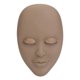 thumbnail image 1 of Lash Mannequin Head Eyelash Mannequin Head Lash Extension Training Practice with 3 Pairs Removable Double Layer Eyelids Coffee Color, 1 of 5