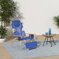 thumbnail image 5 of Ostrich Altitude 3N1 Lightweight Outdoor Beach Lounge Chair & Footrest,Blue, 5 of 9