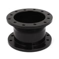 thumbnail image 3 of Unique Bargains Auto Car Black Aluminium 5cm Height Steering Wheel Hub Adapter Spacer Kit, 3 of 4