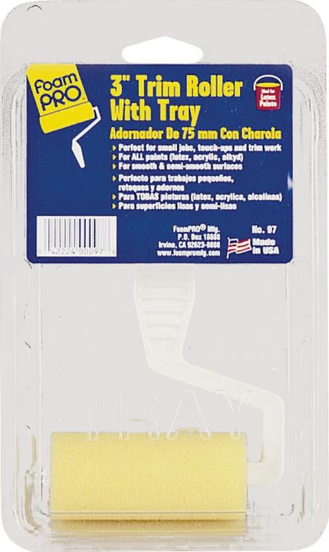 Foampro Roller Tray Set 2Pc Plstc 3In 97