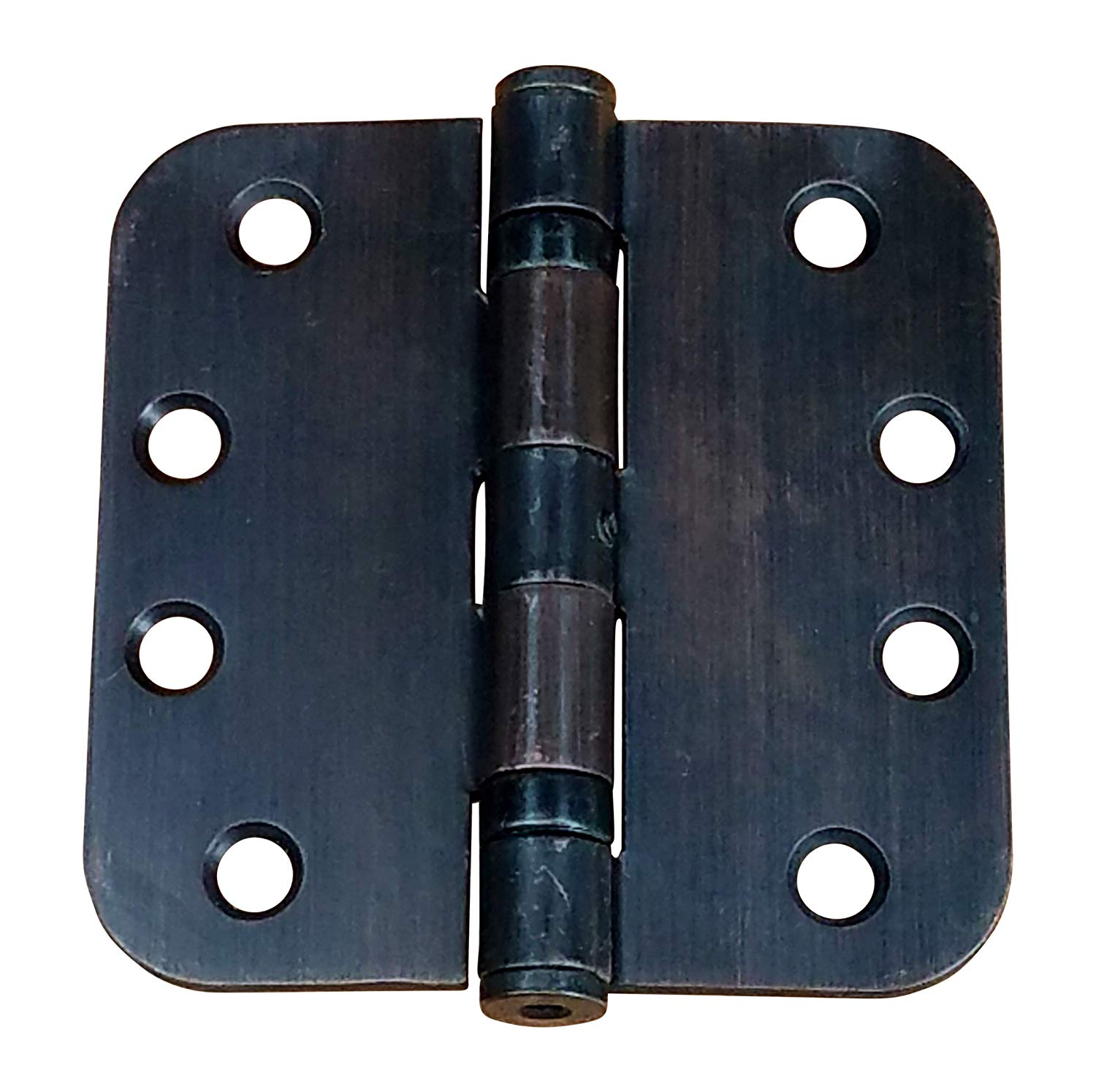 Commercial Door Hinges - 4 Inch with 5/8 Radius - Ball Bearing - Oil Rubbed Bronze - Non Removable Pin - 2 Pack - image 1 of 2
