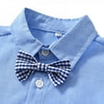 thumbnail image 4 of Baby Bow Shirts  Long Sleeved Tops  Braces  Two Packs, 4 of 5