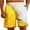 Yellow, variant on Ndbuld Men's Board Short Beach Sho Men's Gradient Printing Hawaiian Special Oktoberfest Print Beach Casual Trouser Shorts Pants Evergreen,Yellow,L