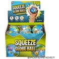 thumbnail image 2 of Rhode Island Novelty 3 Inch Globe Stress Ball One Dozen Per Order, 2 of 3