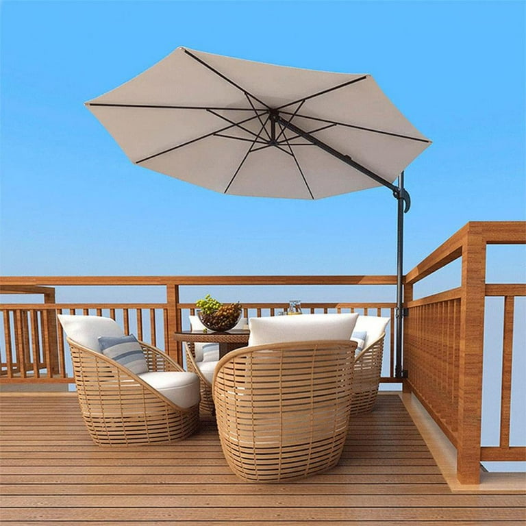 Deck 2024 mounted umbrella