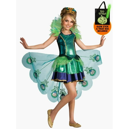Peacock Costume for Child Treat Safety Kit