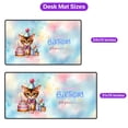 thumbnail image 5 of Happy Birthday Cute Kitten Abyssinian with Cake Gifts Party Hat Desk Mat Full Keyboard Mouse Pad Cat Lover Kitten Owner Gifts Large Mousepad - 00029, 5 of 5