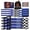 Blue, variant on A ANTELOPE 4-Pack 15' Ratchet Tie-Down Straps, 2100LBS Break Strength, Rubber Handles & Coated Safety Lock S-Hooks, Includes 2 Bungee Cords for Truck, Motorcycle Cargo Securing, Blue