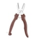 thumbnail image 1 of Tijeras para mijo, accesorios de cocina, pelador multifunción portátil con clip de apertura Marrón, 1 of 9