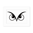 thumbnail image 1 of Vector Pattern Black Eye Decoration Photo Mount Frame Picture Art Painting Desktop 5x7 inch, 1 of 3