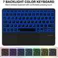 thumbnail image 4 of Kvago Magic Keyboard Style Track pad & Smart Backlit Keys for iPad 10.2 iPad Air 3 & iPad Pro 10.5 [Black], 4 of 5
