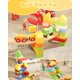 thumbnail image 2 of Juego de trenes de madera SainSmart Jr. 115 piezas con tren motorizado 3+, 2 of 7