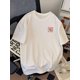 thumbnail image 2 of PRIVATHINKER Men'S Cotton Graphic T-Shirt - Casual Loose Fit, Shark Attack Print, Short Sleeve, Crew Neck, Breathable Summer Tee for Casual Attire, Outdoor Apparel | Graphic Tee | Breathable Materia, 2 of 8