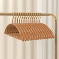 thumbnail image 1 of 10pcs Anti-slip Clothes Hanger Traceless Clothes Rack Suit Coat Hanger, 1 of 2