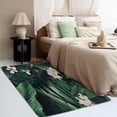 thumbnail image 4 of Summer Floral Area Rug 5x8, Jungle Tropical Rugs for Living Room, Tropical Plants Carpet, Soft Non Slip Machine Washable Fluffy Easy Clean, for Bedroom Dining Room Floor Home Decor Rug Xsu&-271, 4 of 7