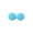 Blue, variant on Portable Double Contact Lens Case, Travel-Friendly Stylish Storage Box for Daily Use, Gym, and Business Trips
