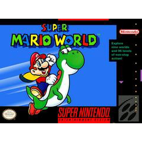 Super Mario World, Super Nintendo Entertainment System, Nintendo
