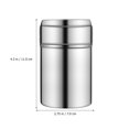 thumbnail image 6 of Monyance seasoning container Stainless Steel Popcorn Kernel & Salt Shaker Dispenser(4.53X2.64X2.64Inches), 6 of 11