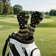 thumbnail image 5 of Pzuqiu Camo Flag Golf Club Head Covers Premium Leather Headcovers Stylish Funny Driver Covers Easy to Wear Protect Against Scratches and Damage Fit Most Clubs, 5 of 8