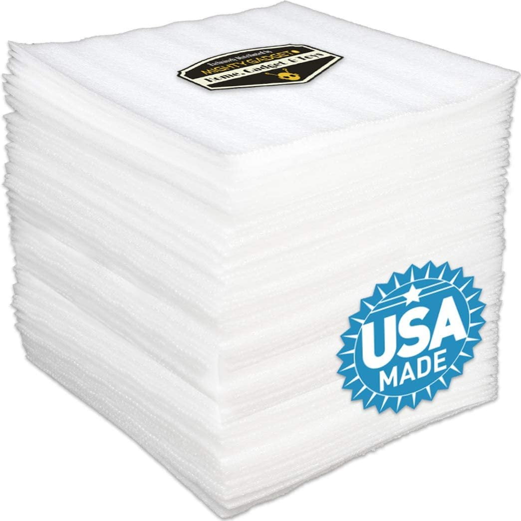 12 x 12 x 1/8 Foam Cushioning for Moving Shipping Packaging Storage 50 Pack Foam Sheet