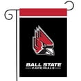 thumbnail image 2 of Briarwood Lane Ball State University NCAA Garden Flag, 2 of 4