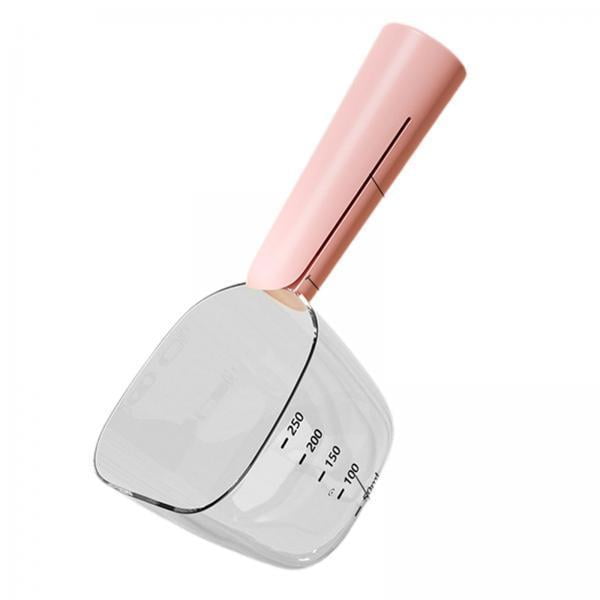 3xDog Cat Food Scooper Alimentación De Alimentos Para Mascotas Taza Medidora Para Perros Otras Mascotas Gatos Perros Rosa