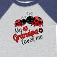 thumbnail image 4 of Inktastic My Grandpa Loves Me with Cute Ladybugs Boys or Girls Baby Bodysuit, 4 of 5