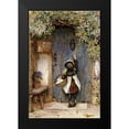 thumbnail image 2 of Hopkins, Arthur 11x14 Black Modern Framed Museum Art Print Titled - The Visitor, 2 of 5