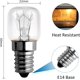 thumbnail image 2 of Ampoule Four 25W 300 Degres E14 Dimmable, AC220V-240V, Ampoule Incandescence E14 T22, 120LM Blanc Chaud 2300K, E14 Petit Culot à Vis Pygmy Lamps pour Micro-ondes, Four, Lampe à sel, 3 Unité Kuyhfg Bienvenido a Kuyhfg, 2 of 5