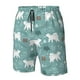 thumbnail image 4 of Fotbe whiter Snow bear Print Trajes de Baño Estampados para Hombre, Shorts de Verano de Secado Rápido, Ropa de Playa, Bañadores-X-Large, 4 of 6