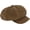 Brown, variant on Velvet Plain Baker Boy Hat Beret Cap Newsboy Hat Adjustable TGG1587