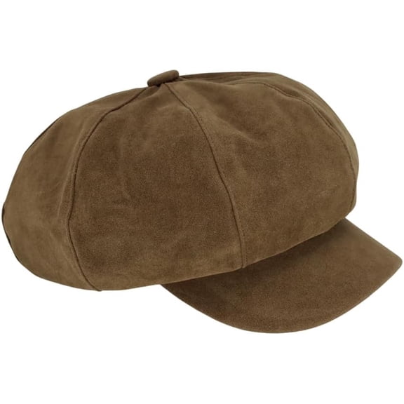 Kukuzhu Velvet Plain Baker Boy Hat Beret Cap Newsboy Hat Adjustable TGG1587